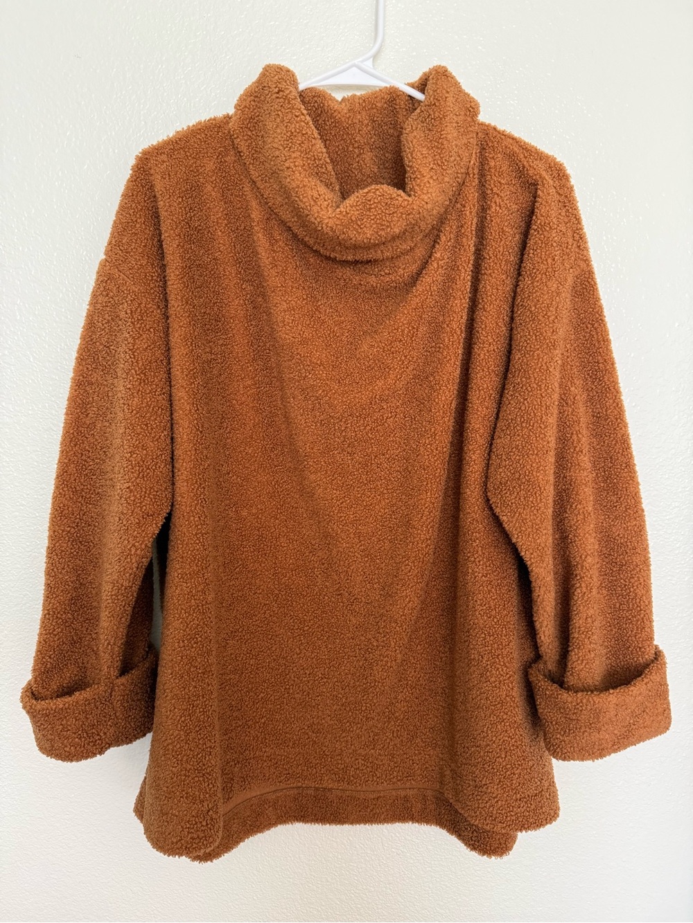 LOFT Teddy Funnel Neck Pullover